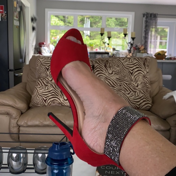 Red Bling Stiletto - Picture 7 of 8